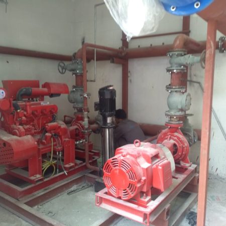 Fire fighting work, supply and installation of UL/FM pump room