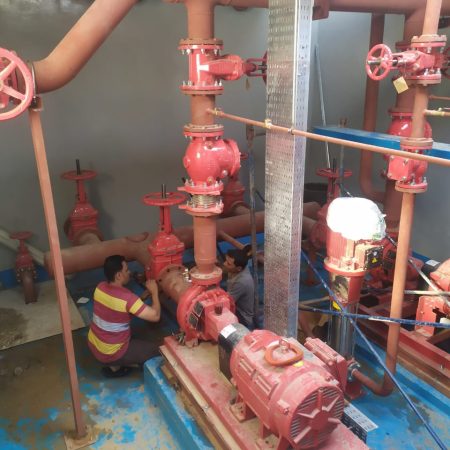 Fire fighting work, supply and installation of UL/FM pump room